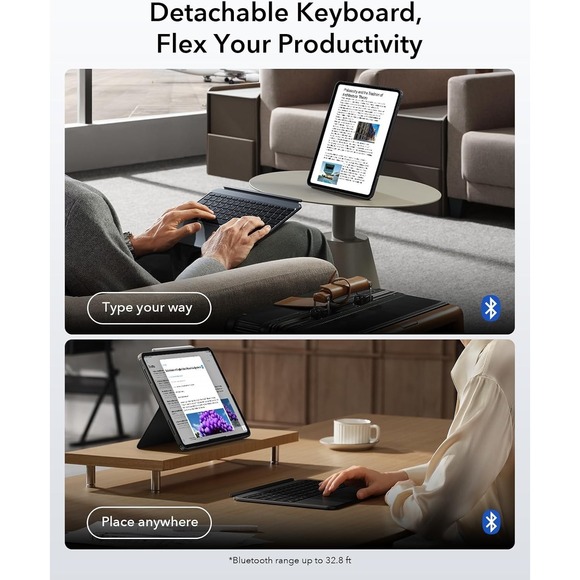 ESR Detachable Keyboard Case for iPad Air 13\